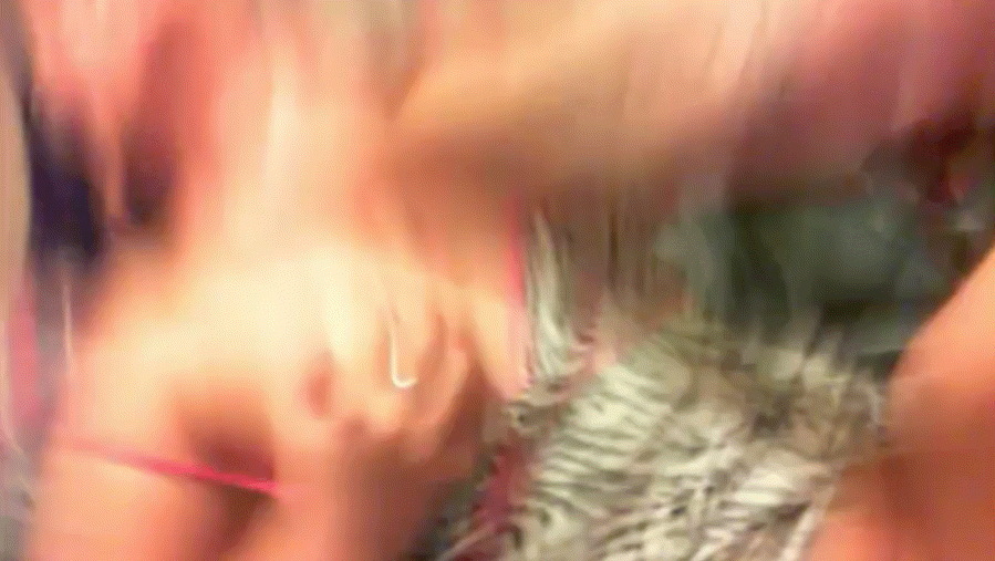 slut Gretchen masturbates then takes creampie — 25