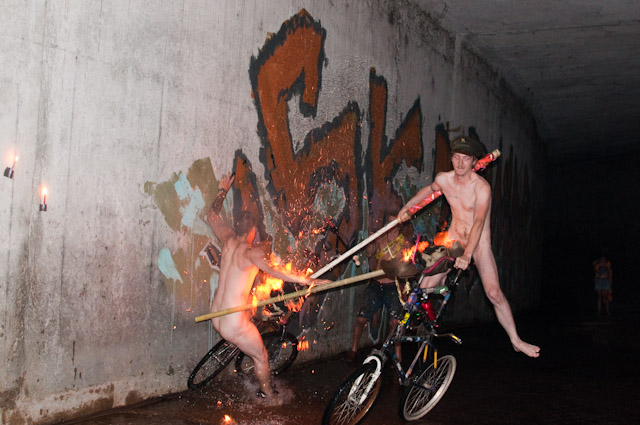 Burning man and party — 18