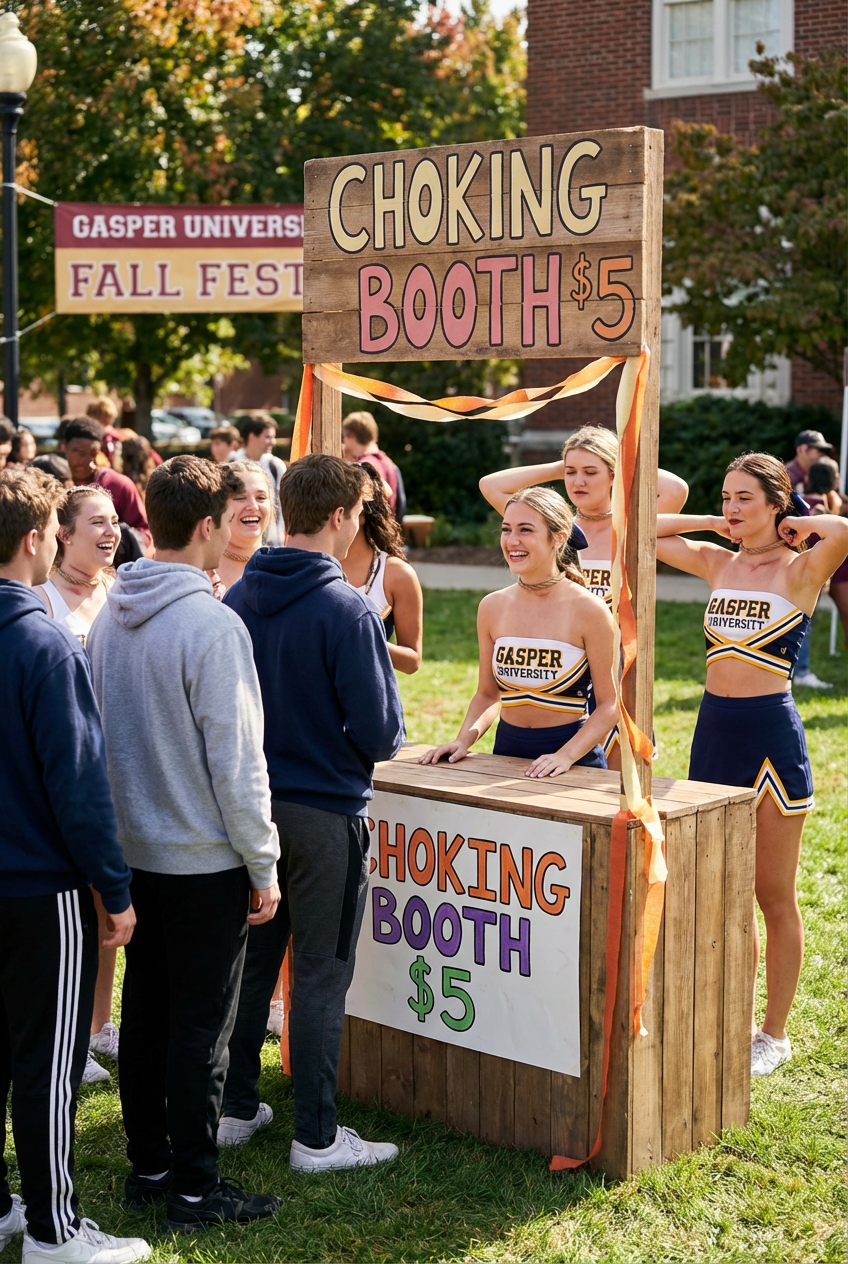 Gasper U Cheerleader Fund Raising — 48