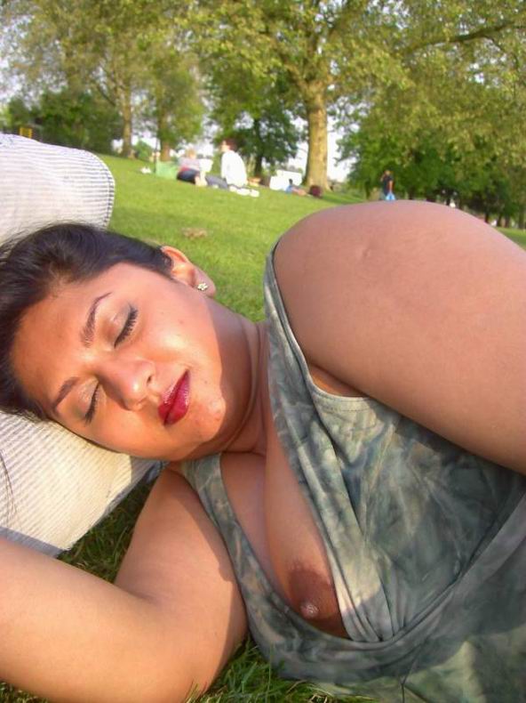 Indian One Tit Out — 23