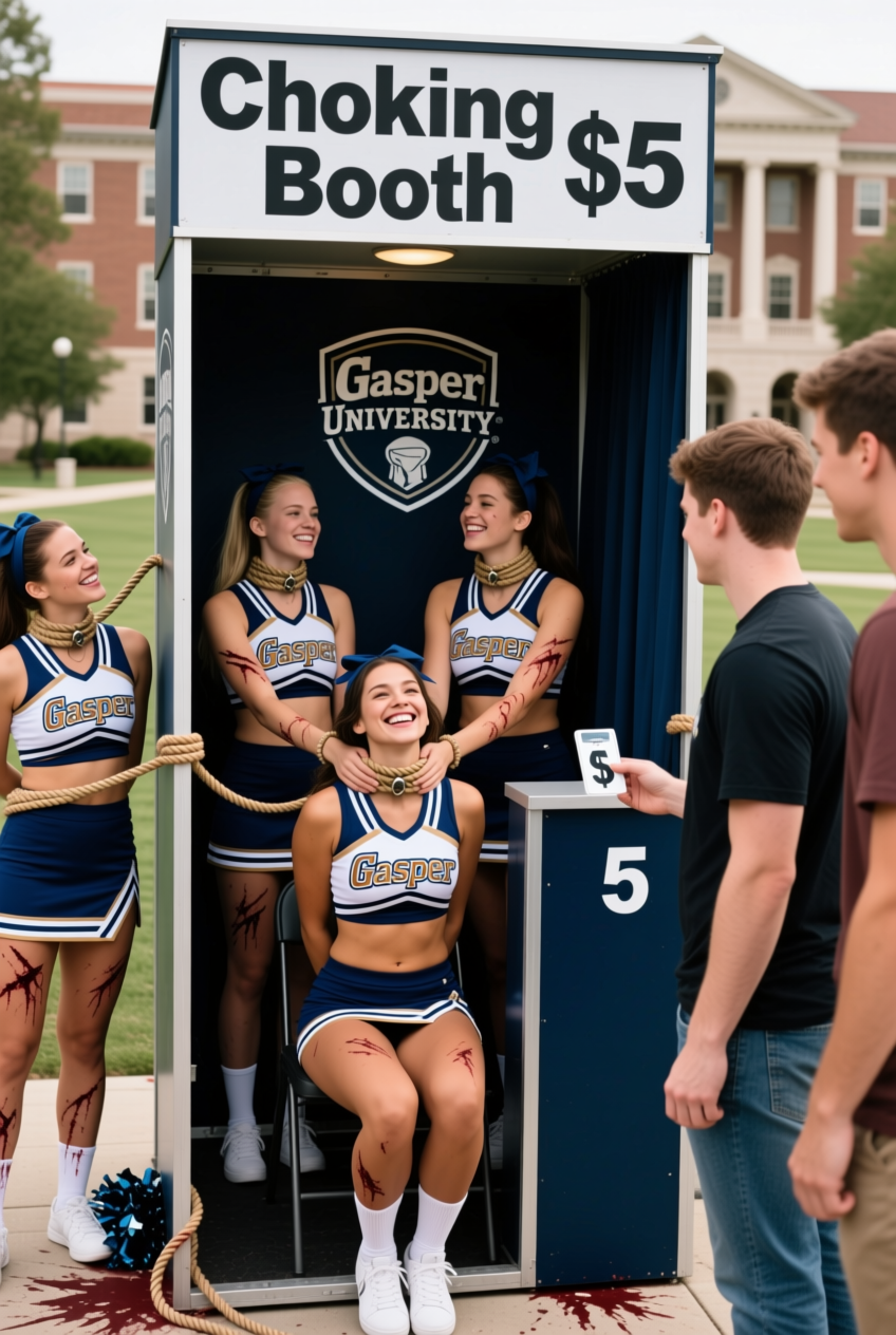 Gasper U Cheerleader Fund Raising — 31