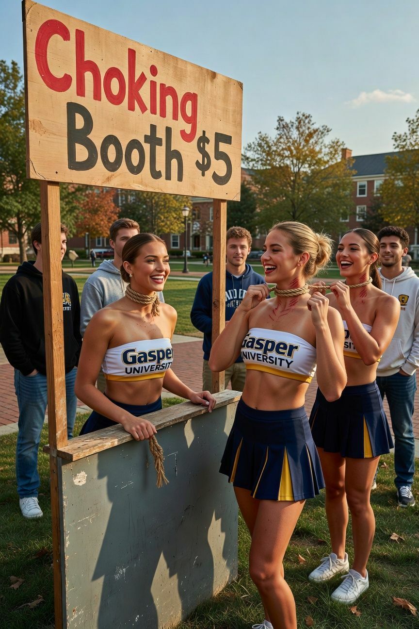 Gasper U Cheerleader Fund Raising — 55